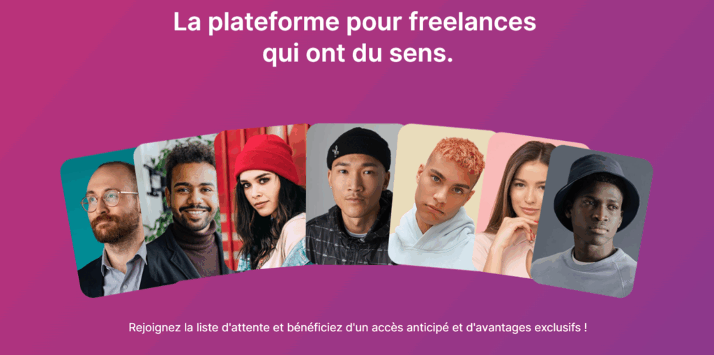 portraits de plusieurs prestataires freelance