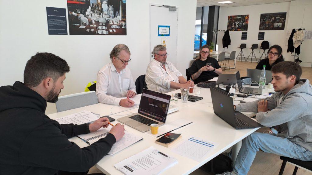 Atelier formation Crash test entrepreneurial à l'incubateur HEA Baudimont animé par Benjamin Micheli