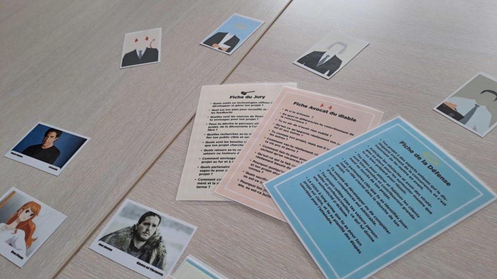 Atelier pitch à l'incubateur HEA Baudimont